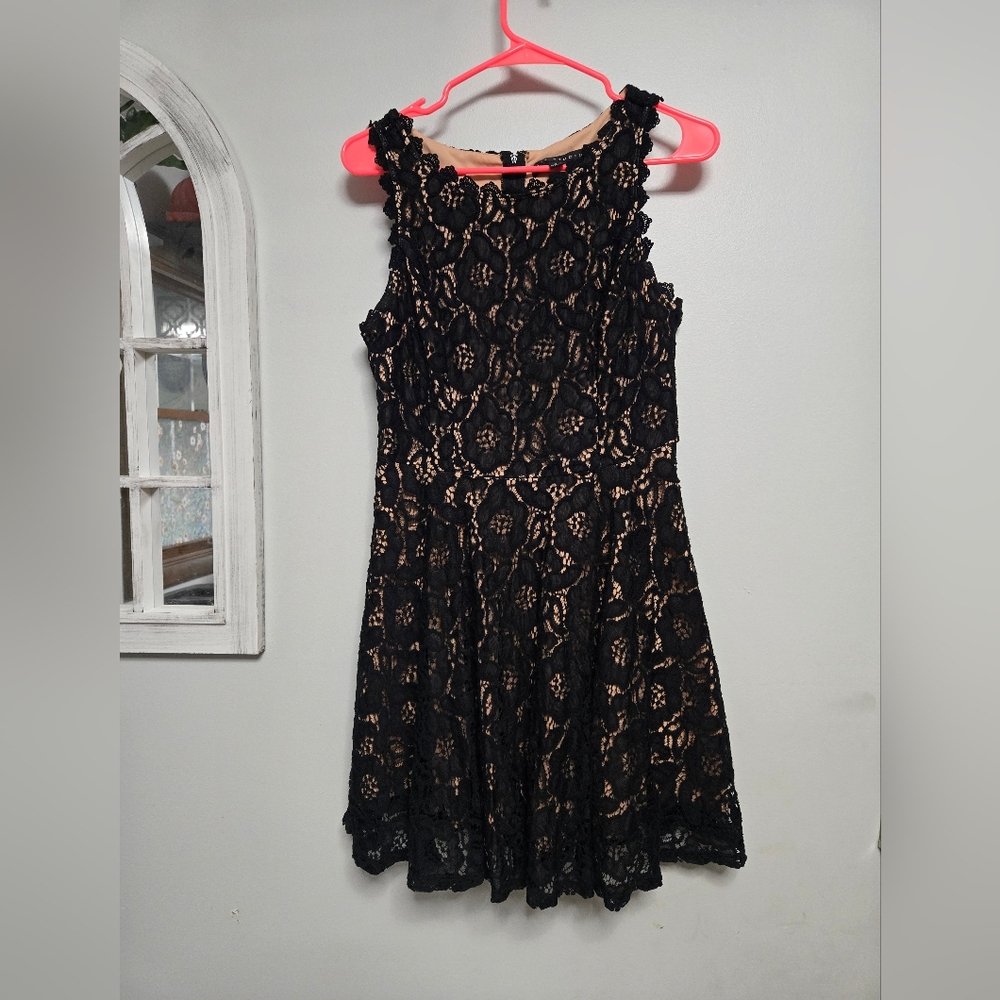 Lacy Black Dress